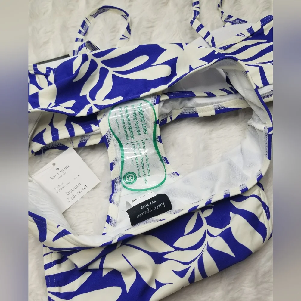 NWT Kate Spade New York Blueberry Bikini Set